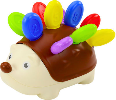 Βρεφικό Παιχνίδι Sensory Hedgehog για 18+ Μηνών Hedgehog For Babies Colorful Number Sticks