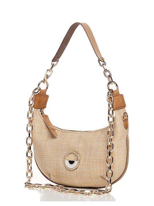 Christina Malle Beige Eco Shoulder Bag