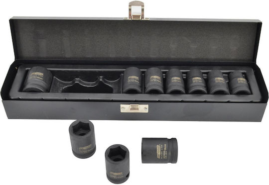 Awtools Impact Socket Set 1/2" 10 Pieces