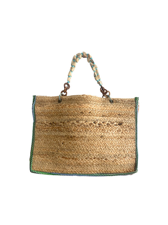 Women's Handmade Indian Straw Bag Anshu Multicolored Multicolor Solo Me Women One Size Acc115