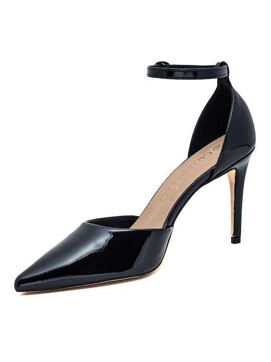 Callesta Patent Leather Black Heels