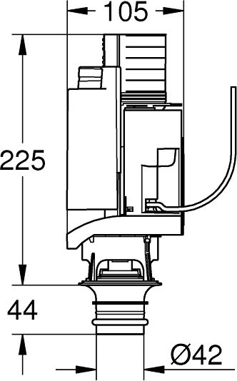 Grohe Integrated Mechanism 42314000