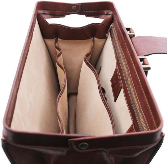 Tuscany Leather Canova Medical Leather Bag Brown