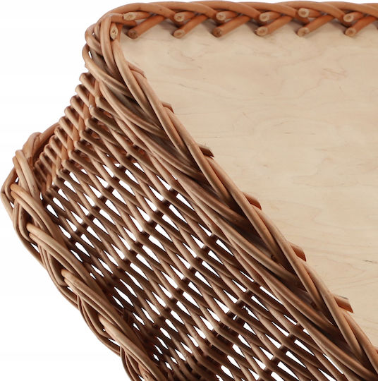 Kadax Storage Basket Wicker Brown 1pcs