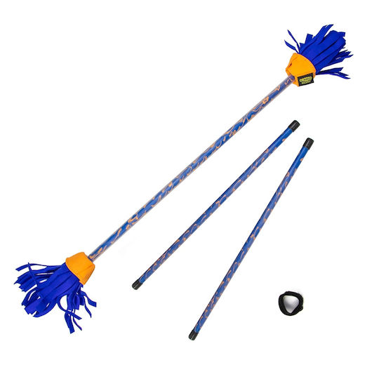 Juggle Dream Spielzeug Outdoor Juggling Sticks Picasso Flower Orange / Blau