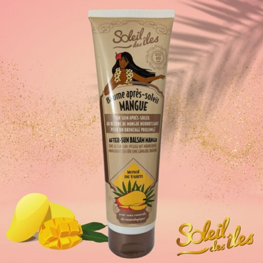 Soleil Des Iles After Sun Care Body Lotion Hydration & Nourishing Mango 150ml