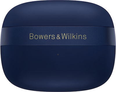 Bowers & Wilkins Pi8 In-ear Bluetooth Handsfree Earphones with Sweat Resistance and Charging Case Midnight Blue