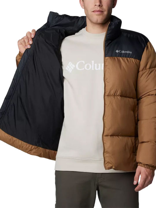 Puffect Iii Jacket Winter Jacke Braun