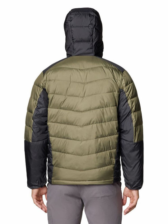 Columbia Labyrinth Loop Ii Jacket Puffer Stone Green, Shark