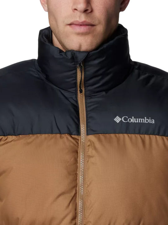 Puffect Iii Jacket Winter Jacke Braun