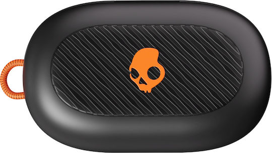 Skullcandy Push Play Active In-Ear Bluetooth-Freisprecheinrichtung Kopfhörer mit Schweißresistenz und Ladeetui Black/Orange