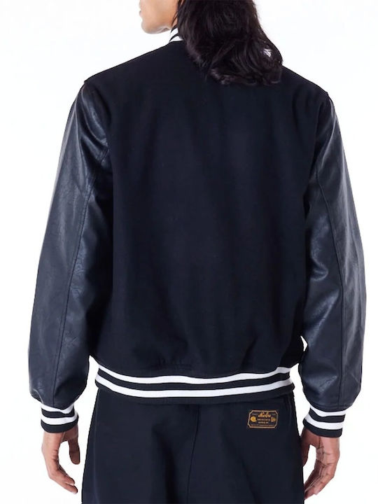 New Era College Jacket Black