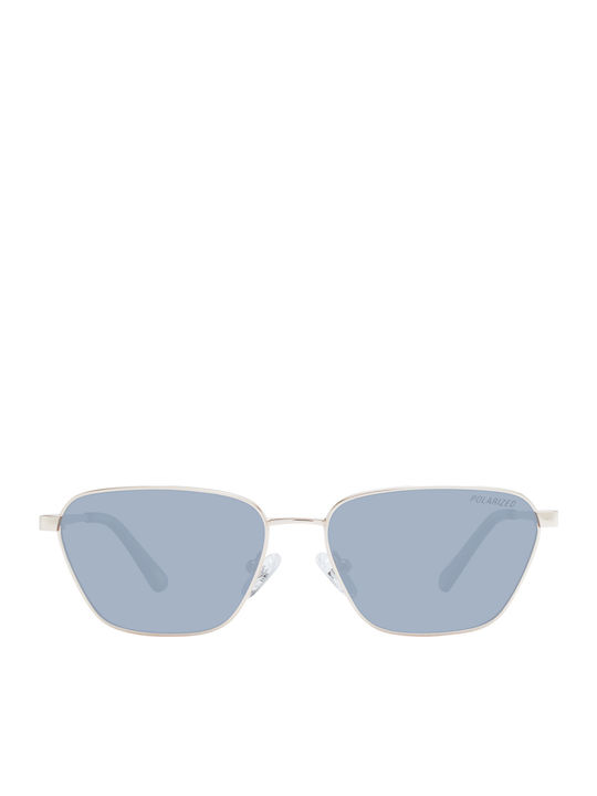 Skechers Sunglasses Silver with Metal Frame & Blue Lens Skechers Sunglasses Silver with Metal Frame & Blue Lens