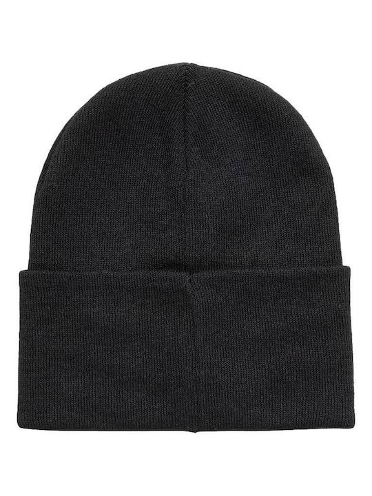 Beanie Ανδρικός Σκούφος Πλεκτός σε Μαύρο χρώμα