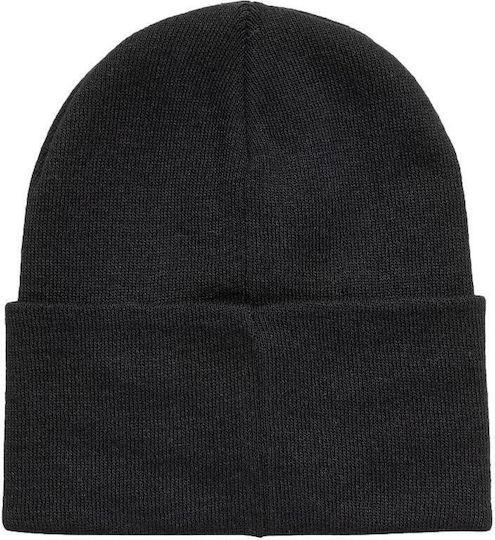 Beanie Ανδρικός Σκούφος Πλεκτός σε Μαύρο χρώμα