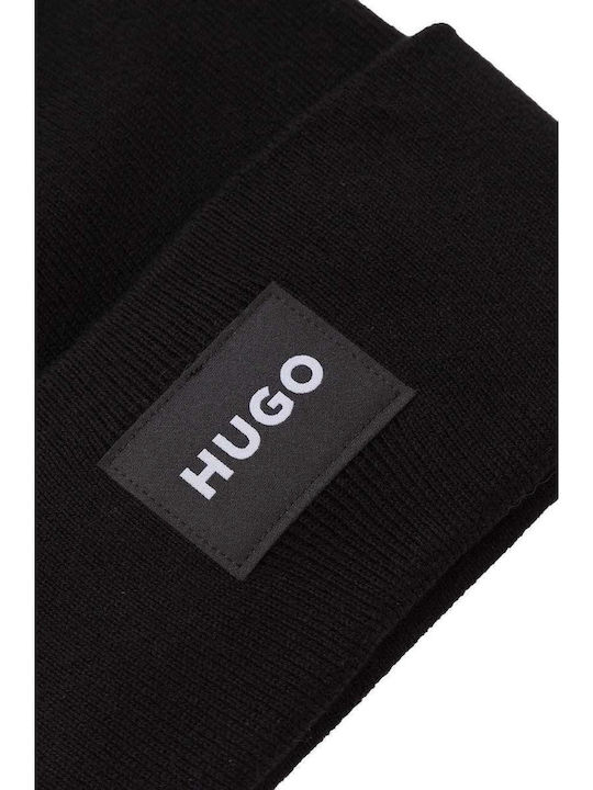 Xevon Beanie Ανδρικός Σκούφος Πλεκτός σε Μαύρο χρώμα