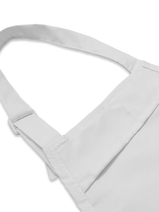 Koupakoupa Abcd Waterproof Apron White 40x22cm