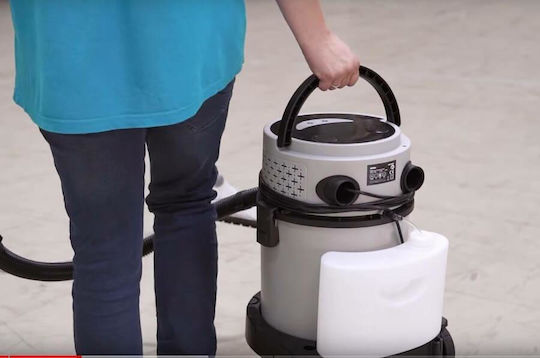 Dedra Vacuum Wet / Dry 1200W with Plastic Bin 20lt