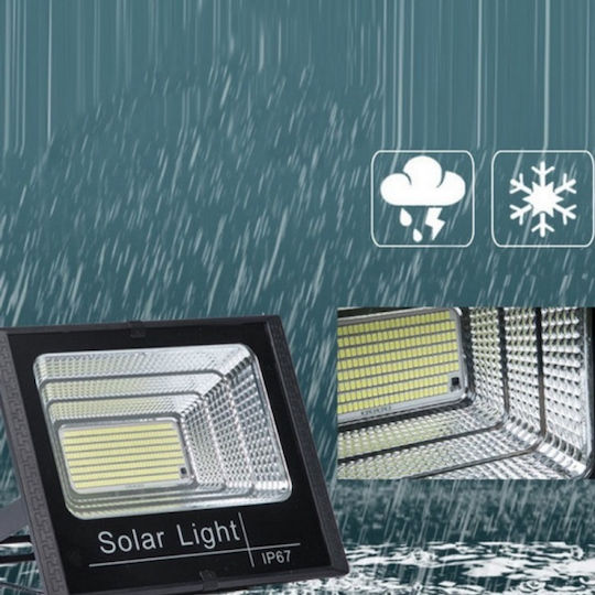 Aerbes Слънчев LED Προβολέας 100W με Αισθητήρας Κίνησης και Τηλεχειριστήριο