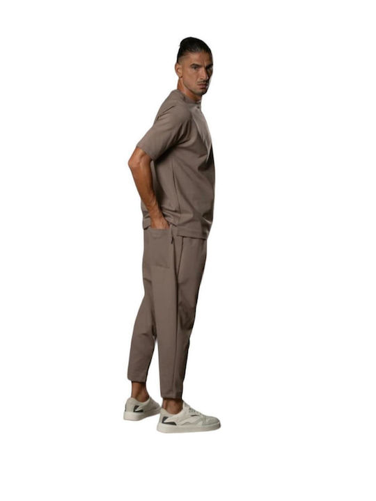 Henry Clothing Herrenhose Braun