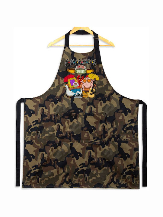 Koupakoupa Τα Φιλαράκια Küchenschürze 31.5x20cm KP_26203_apron-army 1Stück