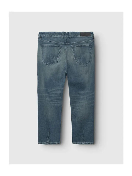 Gabba Ανδρικό Παντελόνι Τζιν Relaxed Fit Tapered Μπλε Μεσαίο
