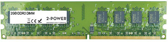2 Power DDR2 DDR2 με Module 1x2GB και Ταχύτητα 800 για Desktop