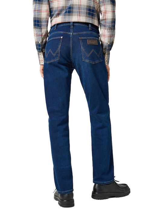 Greensboro 803 Men's Elastic Jeans Pants with Regular Straight Fit Blue