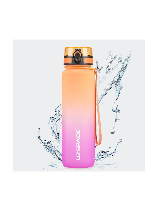 Uzspace Leakproof Tritan Bpa Free Παγούρι Πλαστικό Ποδηλάτου 1000ml Uzspace Leakproof Tritan Bpa Free Παγούρι Πλαστικό Ποδηλάτου 1000ml