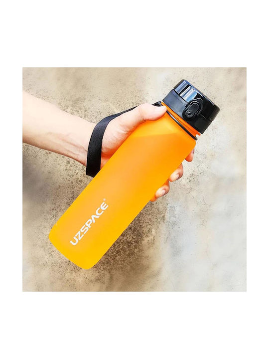 Uzspace Tritan Bpa Free Water Bottle Plastic 500ml Orange