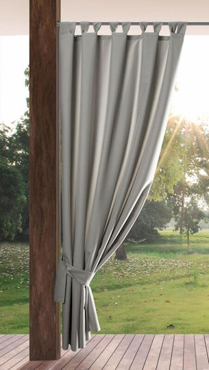 Eurofirany Garden με Τιράντες Γκρι 155x240εκ.
