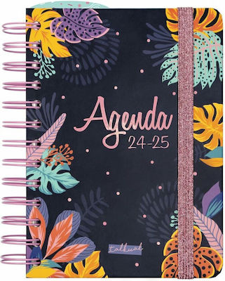 Finocam Daily Spiral Agenda 2024 / 2025 12x16.9cm