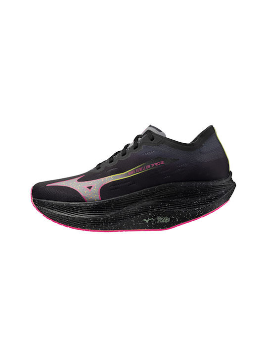 Wave Rebellion Pro 2 Sport Shoes Running Black / Silver / Pink Tetra