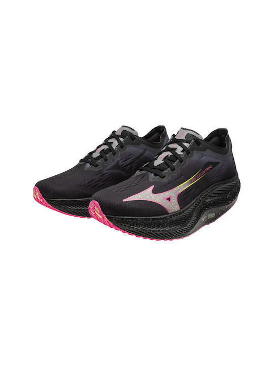 Wave Rebellion Pro 2 Sport Shoes Running Black / Silver / Pink Tetra