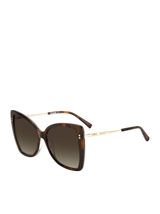 Missoni Ochelari de soare Maro cu Cadru & Maro Lentilă Missoni Ochelari de soare Maro cu Cadru & Maro Lentilă