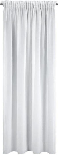 Eurofirany Perdea cu Coafură Dalia Albă 140x270cm