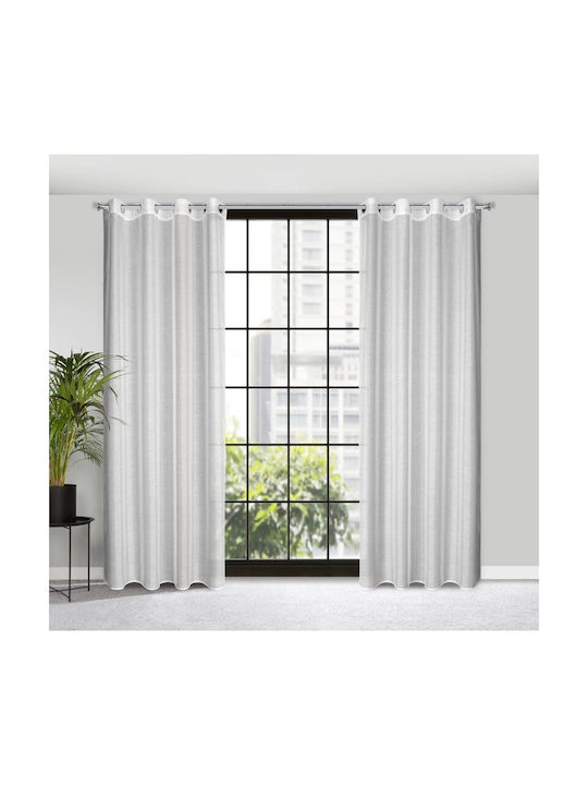 Eurofirany Curtain with Pencil Pleat Rebecca White 140x250cm