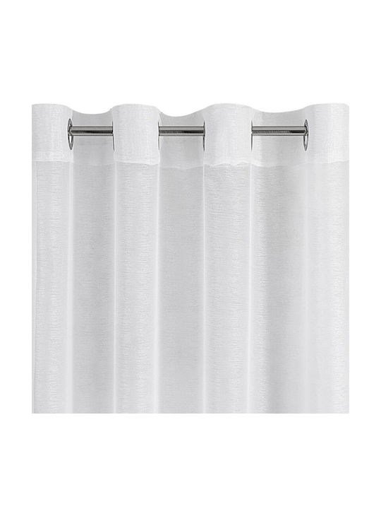 Eurofirany Curtain with Pencil Pleat Rebecca White 140x250cm