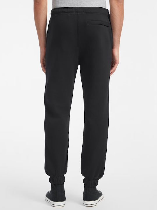 Sweatpants with Elastic Black