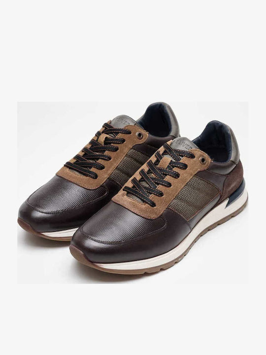 Leder Herren Freizeitschuhe Braun