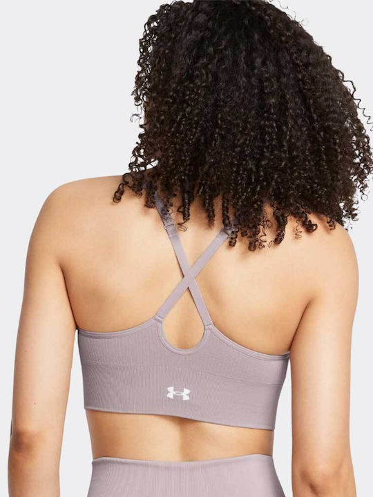 Under Armour Vanish Women's Bra without Padding Gray Under Armour Vanish Women's Bra without Padding Gray
