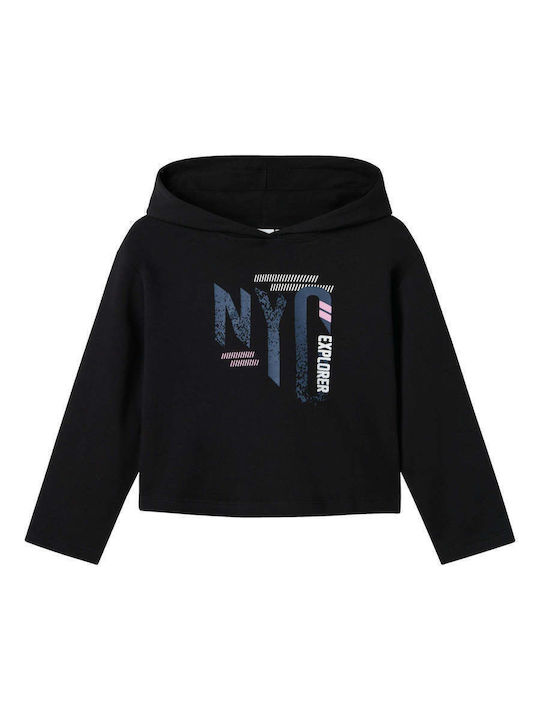 Детски Суичър Black