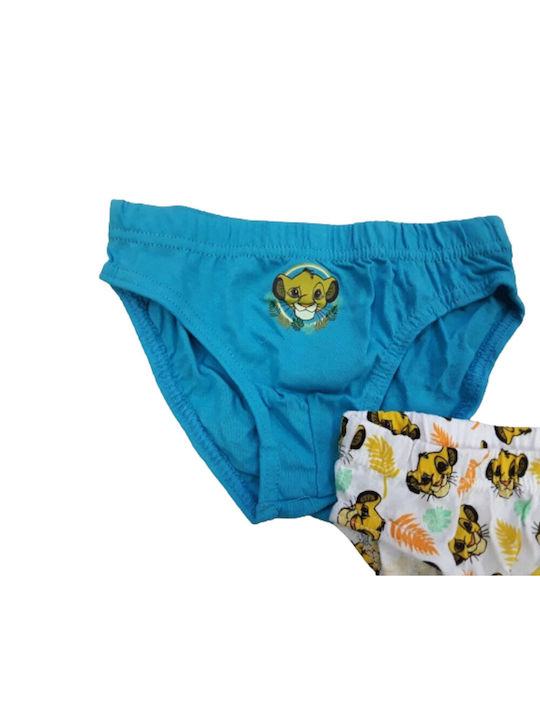 Disney Simba Kids' Set with Briefs Multicolored 3pcs