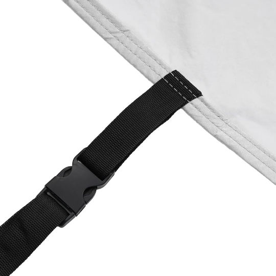 vidaXL Κουκούλα 483x178x130cm Αδιάβροχη XLarge για Sedan που Στερεώνεται με Ιμάντες