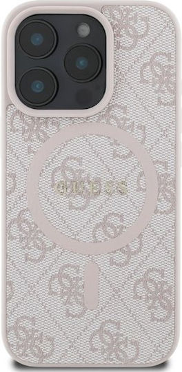Guess Classic Umschlag Rückseite Kunststoff Rosa (iPhone 17 Pro Max / iPhone 17 Pro / iPhone 16 Pro Max)