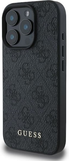 Guess 4g Classic Back Cover Πλαστικό Μαύρο (iPhone 16 Pro Max)