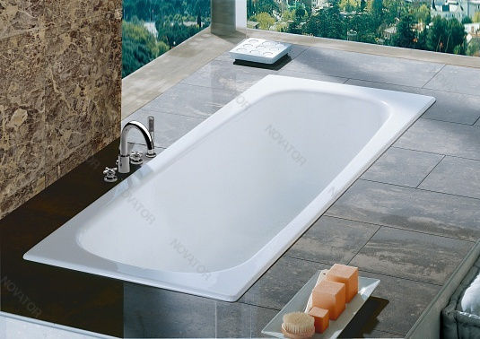 Roca Continental Cast Iron Bathtub 170x70cm