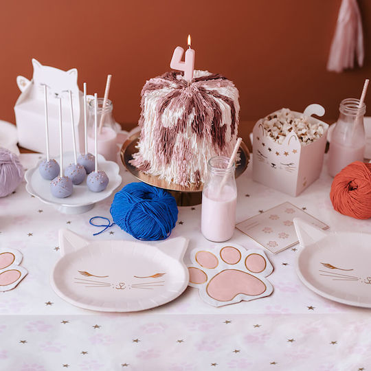 PartyDeco Кутия за обяд за парти 3 броя