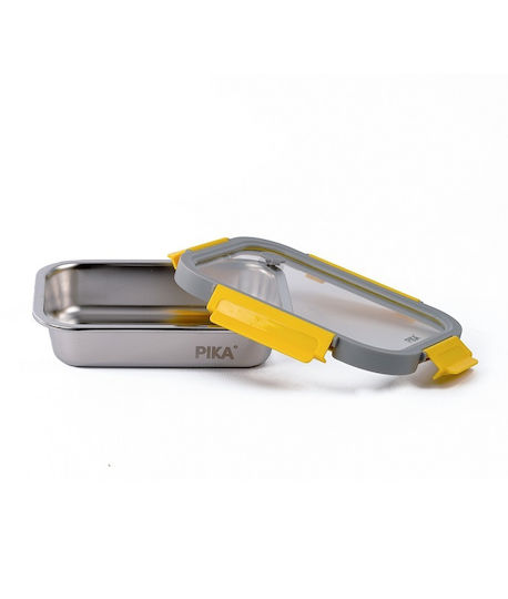 Pika Δοχείο Φαγητού Inox Ασημί 820ml