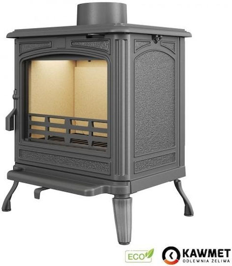 Kawmet Hestia S17 ECO Μαντεμένια Ξυλόσομπα Γκρι